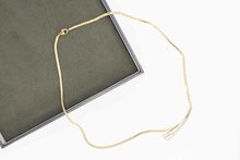 14 karaat gouden dames Collier - 44,5 cm