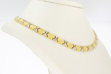 18 Karaat gouden Dames ketting - 45,5 cm