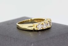 14 karaat gouden damesring - 17,8 mm