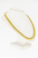 18 karaat gouden dames ketting - 40,8 cm