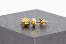 14 Karaat Bol gouden oorknopjes - 0,5 cm