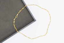 Gourmet Dames kettinkje 14 Karaat - 35,4 cm