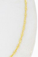 Gourmet Dames kettinkje 14 Karaat - 35,4 cm