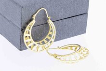 14 Karaat vintage dames oorbellen - 2,3 cm