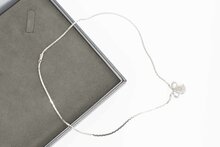 14 Karaat dames Collier met Diamant - 43 cm