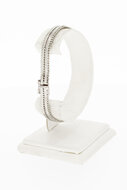 18 Karaat witgouden dames armband - 19,3 cm