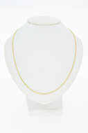 14 Karaat gouden dames kettingje - 38,5 cm
