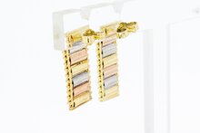 14 Karaat gouden Oorhangers - 2,1 cm