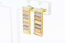 14 Karaat gouden Oorhangers - 2,1 cm