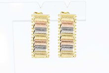 14 Karaat gouden Oorhangers - 2,1 cm