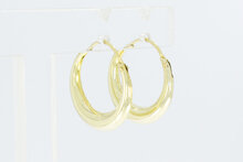 Dames oorringen 14 Karaat goud - 2 cm