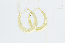 Dames oorringen 14 Karaat goud - 2 cm