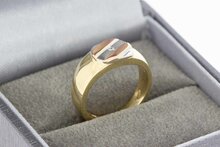 14 Karaat Pinkring dames - 14,6 mm