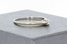 18 Karaat gouden dames diamantring - 16 mm