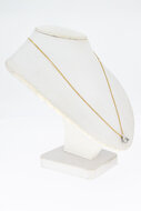 18 Karaat witgouden hanger dames