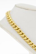 18 Karaat goud Gourmet ketting - 40 cm