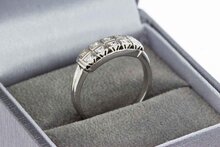 18 Karaat diamant damesring - 17,2 mm