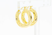 14 Karaat gouden oorringen dames - 2,4 cm