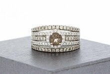 14 Karaat gouden dames ring - 17,2 mm