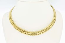 14 Karaat gouden damesketting - 47 cm