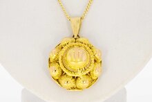 14 Karaat Zeeuwse Knop kettinghanger