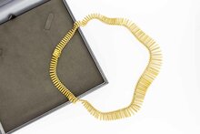 18 Karaat Zonnestraal Collier - 45 cm