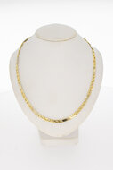 14 Karaat Valkoog dames Collier - 42,7 cm