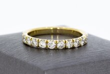 Aanschuif dames ring 14 Karaat gouden - 20,3 mm