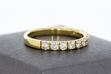 Aanschuif dames ring 14 Karaat gouden - 20,3 mm