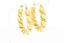 18 Karaat gouden Creolen dames  - 2,7 cm