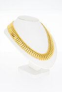 Zonnenstralen Collier 18 Karaat - 42,5 cm