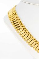 Zonnenstralen Collier 18 Karaat - 42,5 cm