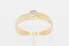14 Karaat Zirkonia dames ring - 17,7 mm