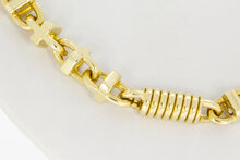 14 Karaat gouden Monte Carlo Koningsketting - 64 cm