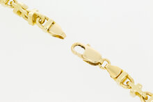 14 Karaat gouden Monte Carlo Koningsketting - 64 cm