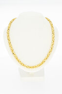 Heren Koningsketting 18 Karaat goud - 81,5  cm