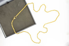 Heren Koningsketting 18 Karaat goud - 81,5  cm