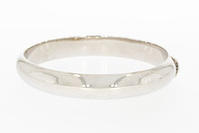 18 Karaat wit gouden Slavenarmband