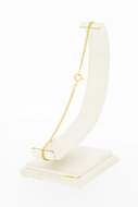 18 Karaat geelgouden enkelbandje - 26,5 cm