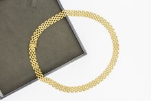 18 Karaat gouden Rolex style Collier - 44 cm