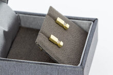 14 Karaat gouden Oorstekers - 0,8 cm