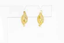 18 Karaat gouden Oorhangers - 12,5 mm