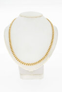 Gourmet ketting 14 karaat goud - 74,3 cm