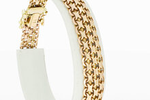 Brede  armband 14 Karaat goud - 19,8 cm