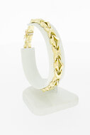 Geelgouden armband 14 Karaat - 18,9 cm