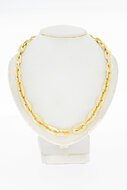 18 Karaat gouden Anker herenketting - 53,9 cm