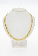 Gourmet ketting 18 karaat goud - 89,9 cm