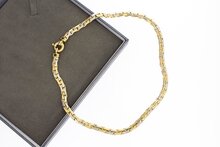 Staafjes ketting 18 Karaat goud - 45,1 cm