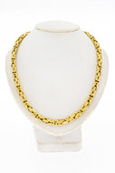 18 Karaat goud heren Koningsketting - 65,2 cm