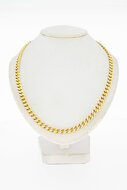 Gourmet ketting 14 Karaat goud - 52,2 cm